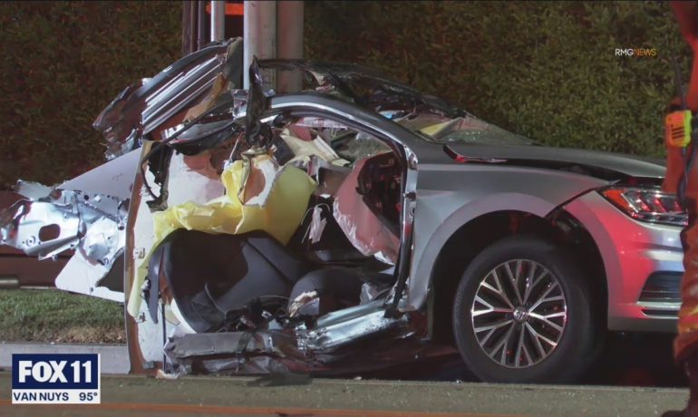 Street racing suspected in horrific Burbank crash that left 3 innocent people dead