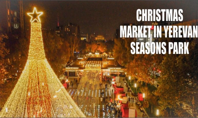 First Christmas Market in Yerevan 2022, Seasons Park